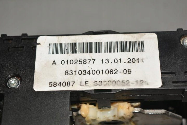 MÉCANISME RÉGLAGES CAOUTCHOUC BMW X5 (E70) 6786603 2011
