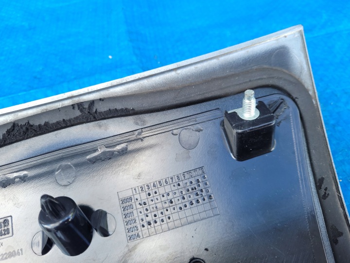 OPEL-CZESCI ASTRA J POIGNÉE COUVERCLES DE COFFRE COUVERCLES DE COFFRE ARRIÈRE HAYON 5D Z179 13372619