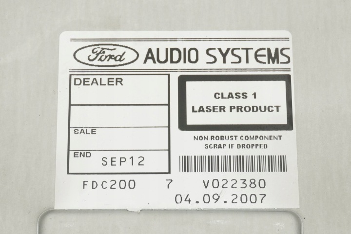 RADIO CD FORD MONDEO MK4 7S7T-18C815-BA