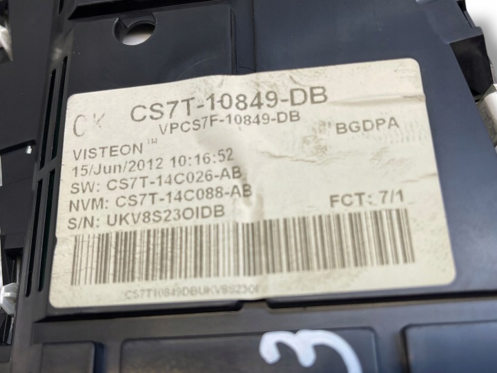 FORD MONDEO MK IV 2012 COMPTEUR CS7T10849DB