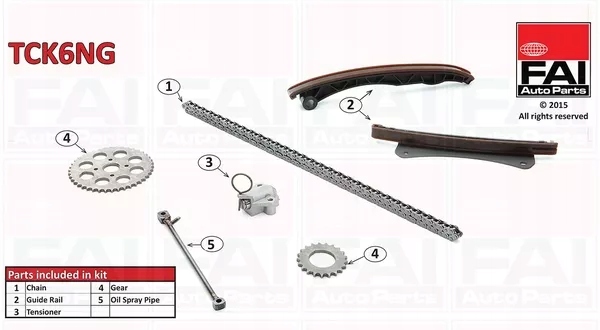 TCK6NG JUEGO CADENA DISTRIBUCIÓN FAI AUTOPARTS 