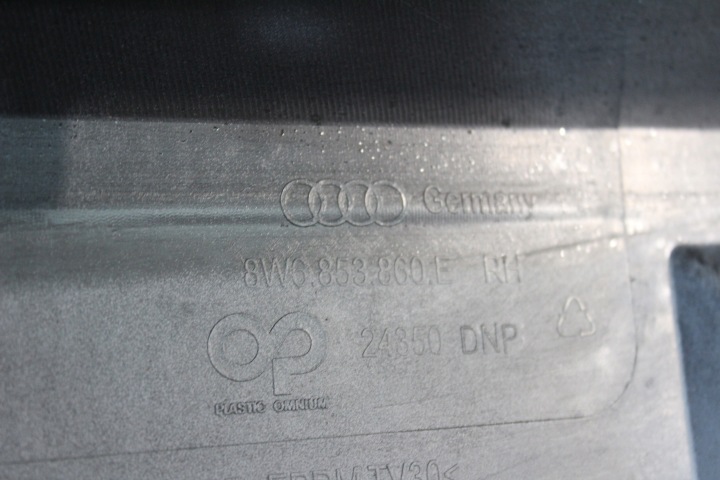 MOULURE SEUIL DROITE AUDI A5 8W LIFT S-LINE NEUF OEM 8W6853860E