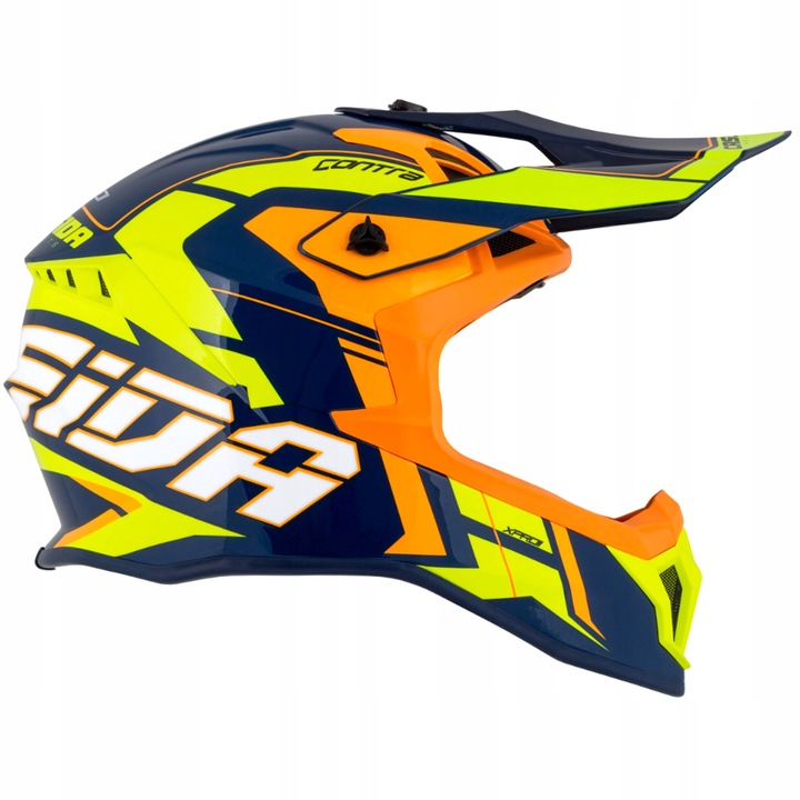 CASSIDA PRO2 CASCO PARA MOTOCICLETA CROSS WLOKNO SZKLANE 