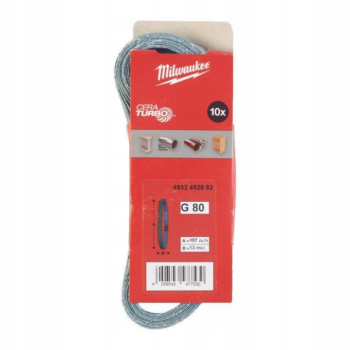 MILWAUKEE VOILE SCIERNA P80 13X457MM ELMIX photo 1 - milautoparts-fr.ukrlive.com