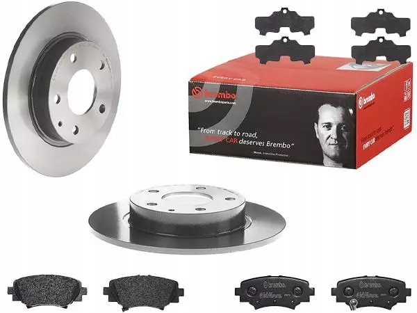 BREMBO DISCS+PADS REAR MAZDA 3 BM BN 265MM photo 2 - milautoparts-fr.ukrlive.com