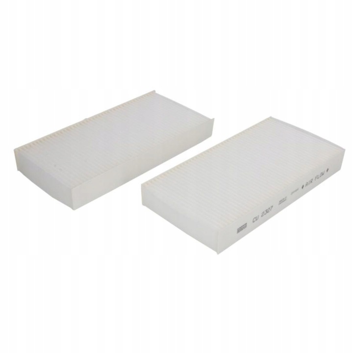 MANN-FILTER CU 2327-2 FILTRE VENTILATION ESPACES PASAZERSKIEJ