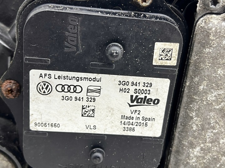 VW PASSAT B8 PHARE DROITE AVANT COMPLET LED 3G1941082C COMPLÈTE EUROPE