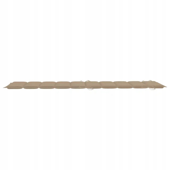 LEZAK AVEC COUSSIN GRIS LITE BOIS AKACJOWE