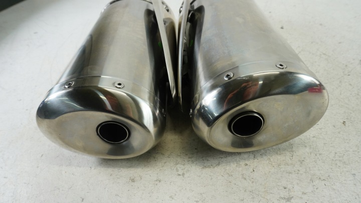 H143 TRIUMPH SPEED TRIPLE 1050 09-10 SILENCIEUX ÉCHAPPEMENTS JEU T2200561