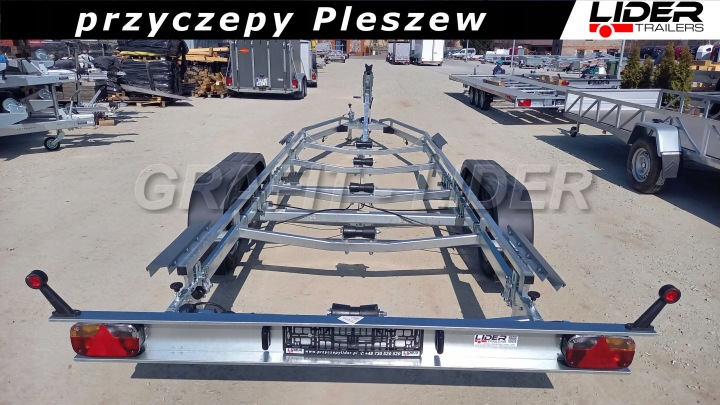 TM-216 REMORQUE VERS TRANSPORTS LODZI, B25 VZ DMC 2500KG