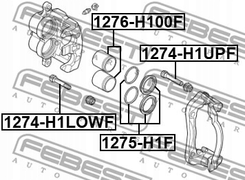 GUIDE CALIPER BRAKE FRONT HYUNDAI GRAND photo 3 - milautoparts-fr.ukrlive.com