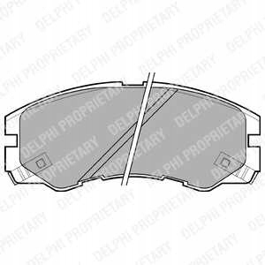 DISCOS ZAPATAS PARTE DELANTERA DELPHI OPEL FRONTERA B 