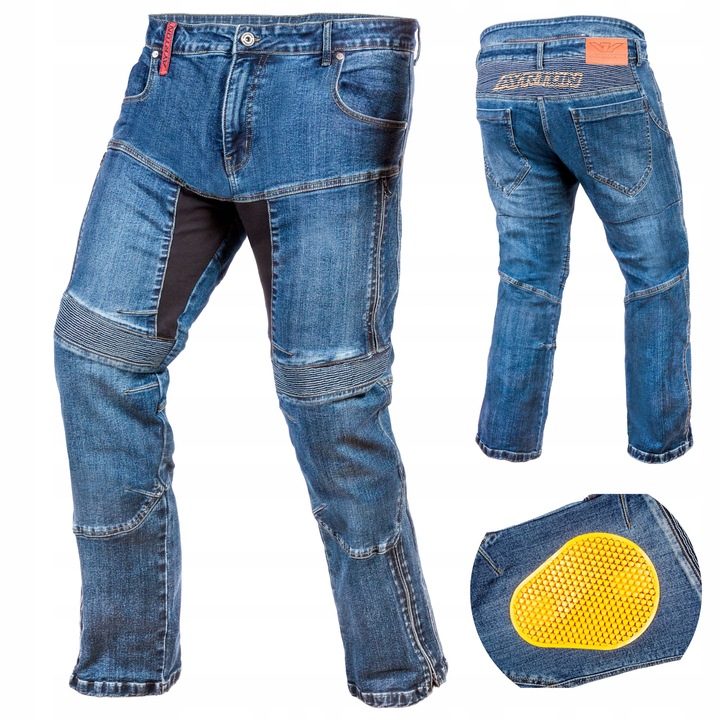 KELNĖS MOTOCIKLINIAI JEANS 505 AYRTON KEVLAR 44\/36 nuotrauka 1