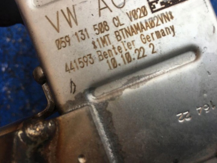 AUDI A4 B9 3.0TDI LIFT RADIATEUR GAZ D'ÉCHAPPEMENT EGR FIL POMPE 059131508CL