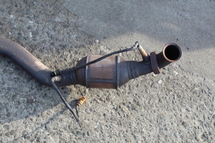 SYSTÈME ÉCHAPPEMENT COMPLET CATALYSEURS SILENCIEUX MERCEDES SL R230 SL500 91T/KM