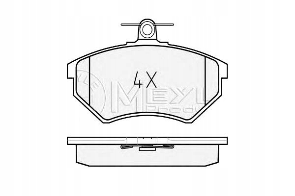 MEYLE PLAQUETTES FREIN VW AVANT GOLF/PASSAT