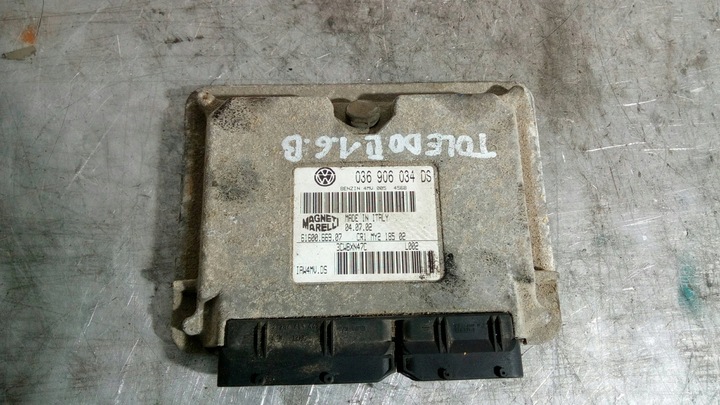 CONTROL UNIT ENGINE SEAT TOLEDO II 1,9 TDI 038906012FK photo 1 - milautoparts-fr.ukrlive.com