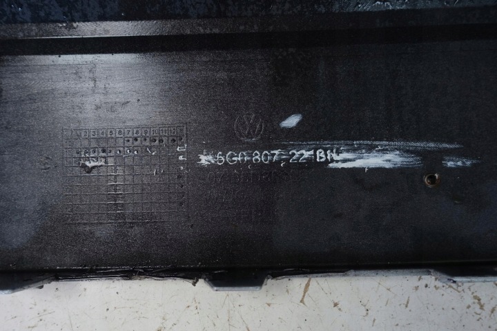 PARE-CHOCS AVANT AVANT VW GOLF VII 7 5G0 12-16 5G0807221BN