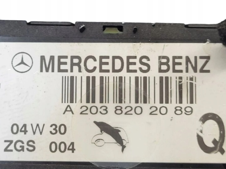 MERCEDES-BENZ C W203 2000 DE ANTENA 
