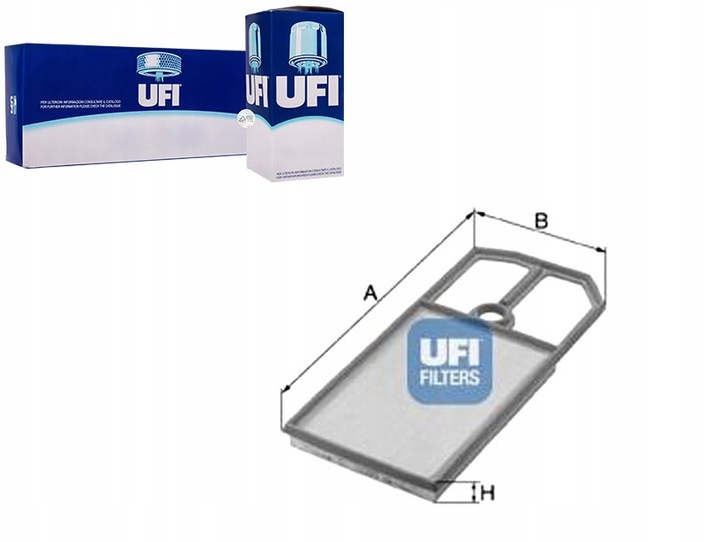 UFI FILTRE D'AIR IBIZA 1.4 16V 97- UFI photo 1 - milautoparts-fr.ukrlive.com