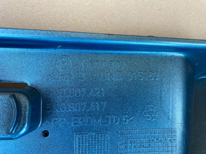 VW TIGUAN LIFT 5N 5N0 PARE-CHOCS ARRIÈRE ARRIÈRE