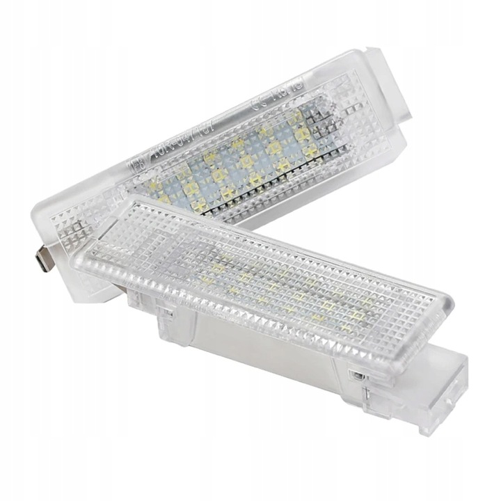 2 PIEZAS LUZ DE MALETERO DIOPARA LUMINOSO LED 12V PARA VW CADDY 04 EOS 