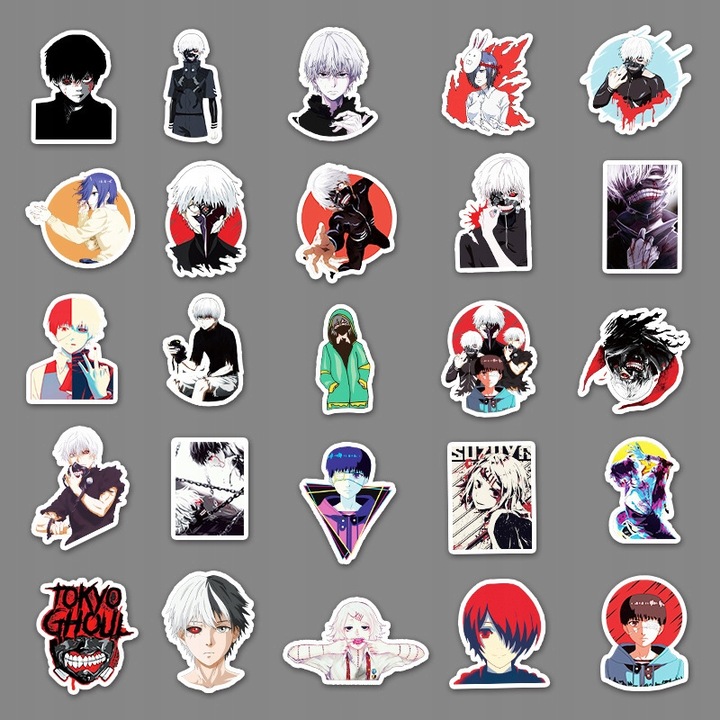 100 PIEZAS BANDAI KRESKOWKI ANIME TOKYO GHOUL N LOK2730 