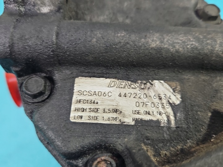 COMPRESSEUR DE CLIMATISATION COMPRESSEUR TOYOTA YARIS I 1,4 D4D 447220-6534