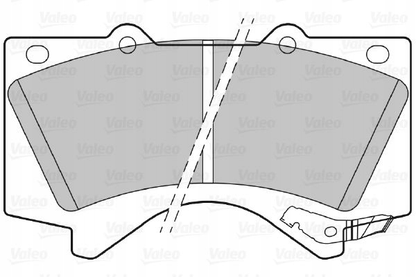 PADS BRAKE FRONT REAR 301339 VALEO LEXUS photo 3 - milautoparts-fr.ukrlive.com