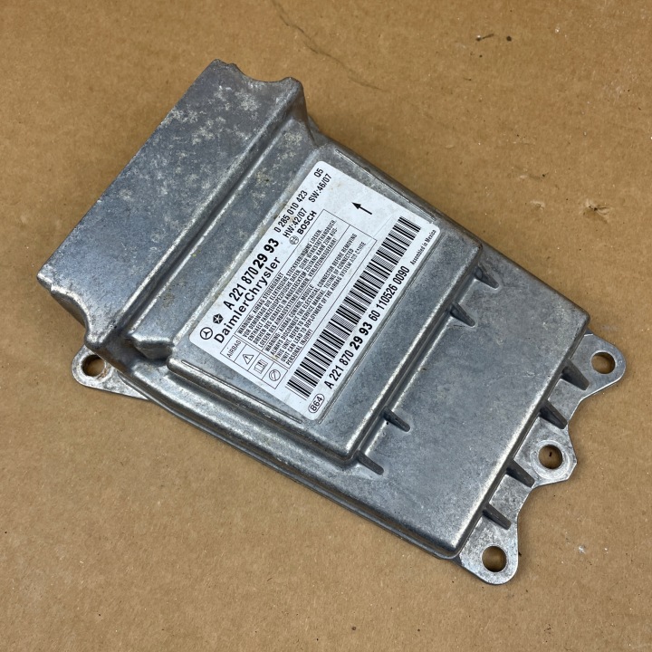 MERCEDES AVEC W221 MODULE CONTRÔLEUR ORDINATEUR AIR BAG A2218702993 2011R LIFT