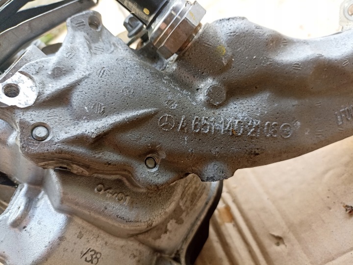 MERCEDES W205 C-KLASA VANNE EGR RADIATEUR GAZ D'ÉCHAPPEMENT EGR 2.2 CDI