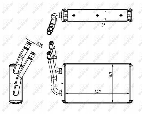 CALENTADOR FORD TRANSIT 00- 06 