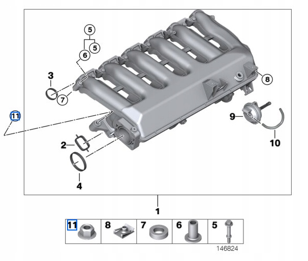 BMW WITH SCREW MANIFOLD INTAKE M7 ASO 