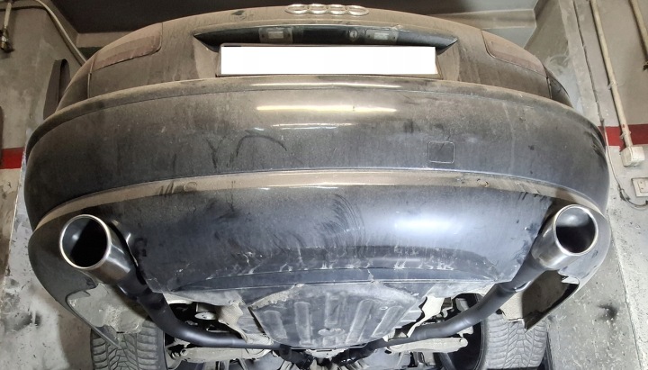 SILENCIEUX FINAL ÉCHAPPEMENT AUDI A8 D3 II 02-09R