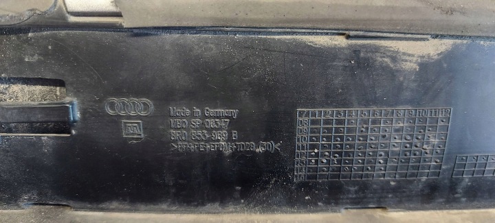 AUDI Q5 S-LINE MOULURE PORTES GAUCHE ARRIÈRE 8R0853969B