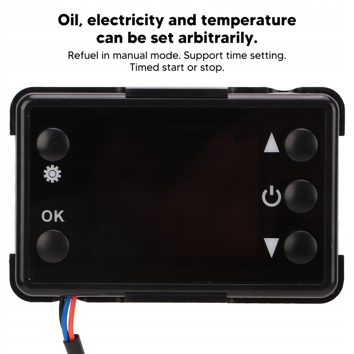 INSTALACIÓN AUTÓNOMO AL ACEITE DE ACCIONAMIENTO MONITOR LCD 