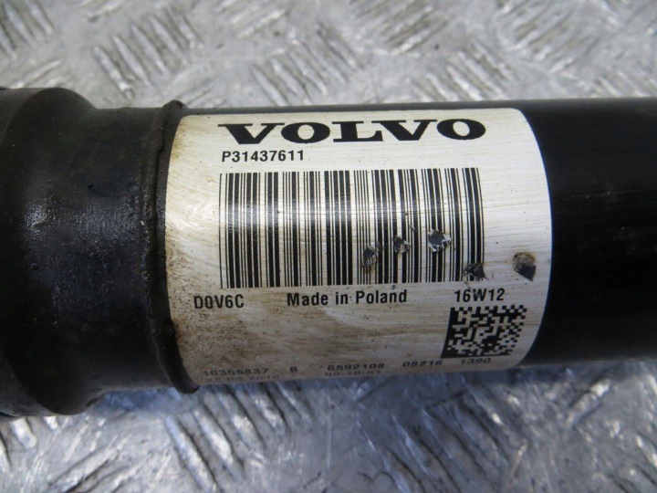 VOLVO XC60 LIFT 2.4 ARBRE DE TRANSMISSION 31437611 13-