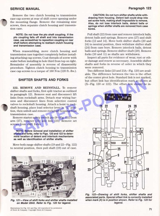 JOHN DEERE 2150 2155 2255 2350 2355 N 2550 2555 INSTRUKC REPARACIÓN +GRATIS 24H 