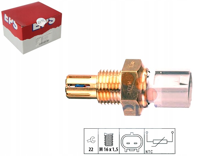 SENSOR TEMP. AIRE TOYOTA AVENSIS 1,9-2,2D 97- 1-994-024 EPS 