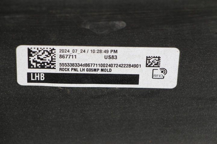 BONNES CONDITIONS BMW X5 G05 MODULE MOULURE REVÊTEMENT SEUIL GAUCHE SUR SEUIL AVEC 2024R