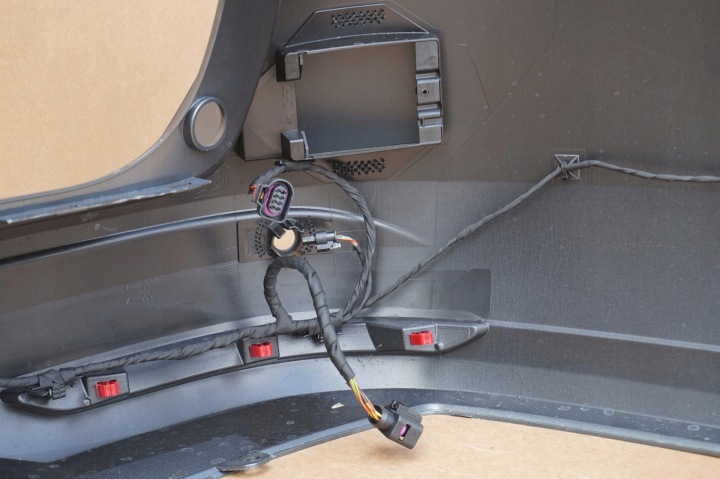 PARE-CHOCS ARRIÈRE 6XPDC RADAR VW T7 MULTIVAN 7T0 7T0807421L 7T0807421N