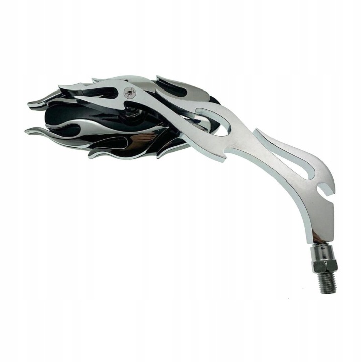 RÉTROVISEURS CHROME HONDA VT125 500 600 750 1100 SHADOW M10 10MM (23788)