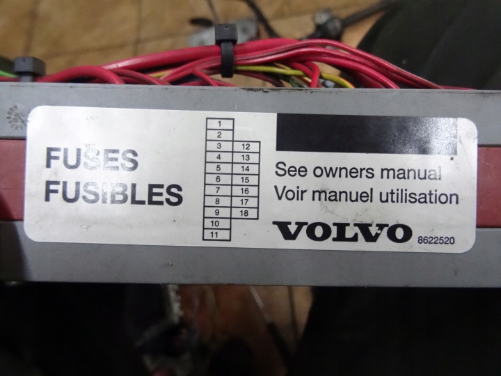 VOLVO S60 2.4D 02' BOÎTE FUSIBLES 8622520