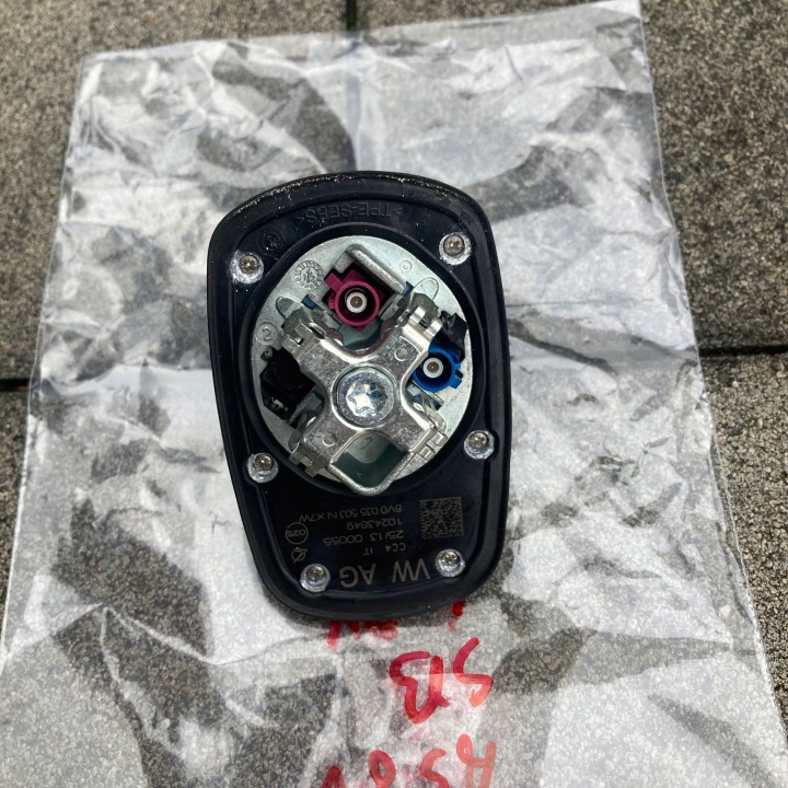 AUDI A3 8V 2012- REQUIN ANTENNE TOITS GOUPILLE LX7W 8V0035503N