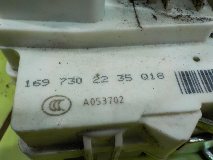 MERCEDES B W245 LIFT 1.5 B 10R HAYON 5D SERRURE DE PORTE DROIT ARRIÈRE 1697302235