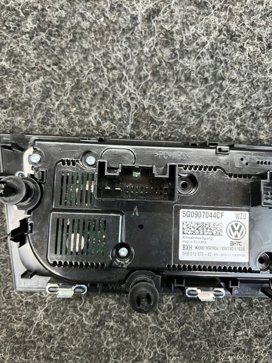 VW GOLF VII LIFT PANNEAU COMMANDE CLIMATISATION 5G0907044CF