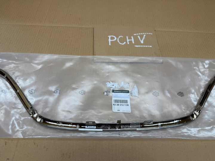 RENAULT MEGANE IV 4 16- MOULURE CHROME CALANDRE GRILLE DE RADIATEUR NEUF ORIGINE 623851211R