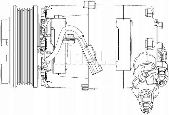 COMPRESSEUR CLIMATISATION MAHLE ACP 1364 000P