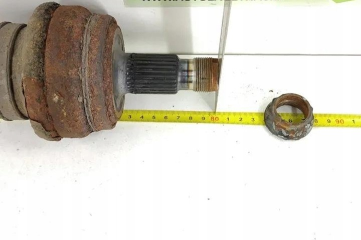 DEMI-ARBRE ARRIÈRE GAUCHE MERCEDES-BENZ C (W204) 2043501710 1.8L GASOLINE 115KW