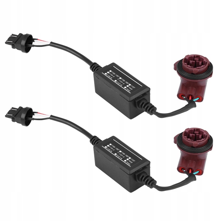 2 PCS ADAPTATEUR DEKODERA LED 3157A ANTI HYPER BLINK FLASH ERROR ANULUJ K3